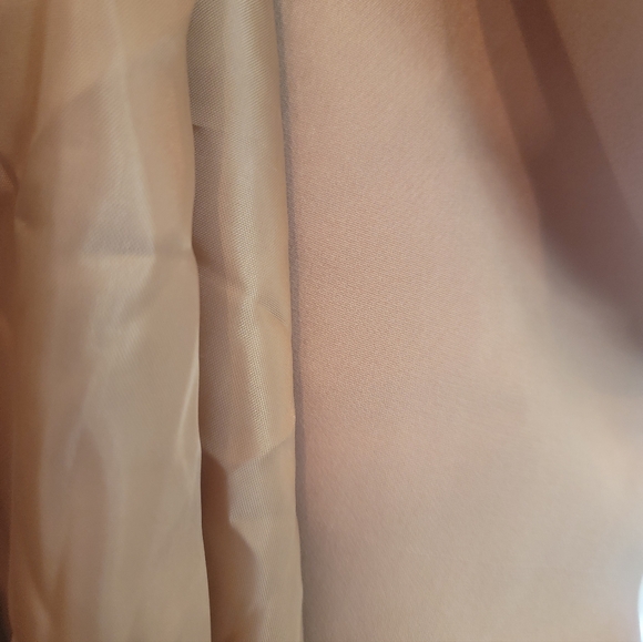 Boohoo Tan Women's Trench Coat - Picture 3 of 5